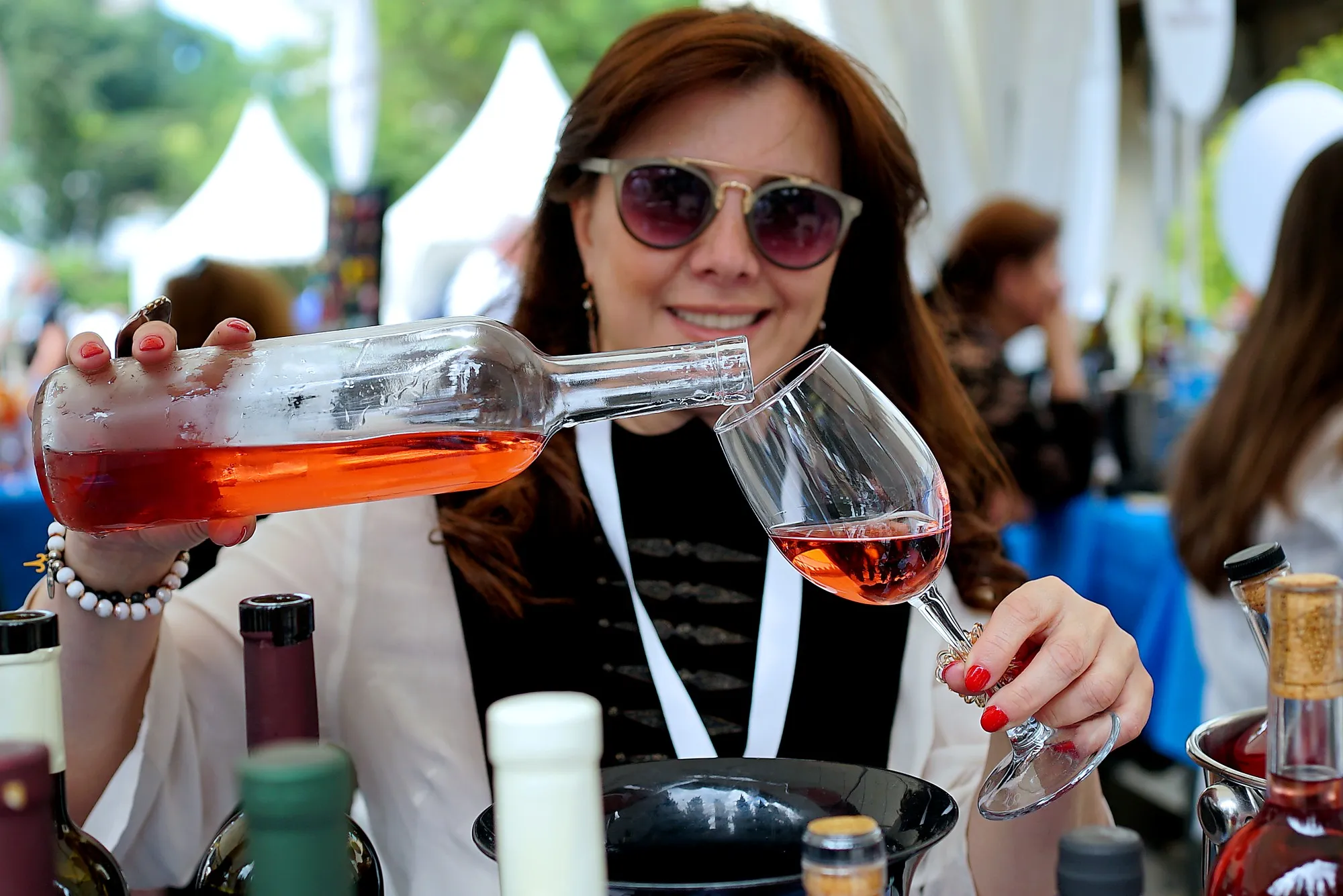 MARANELA at a Georgian wine festival